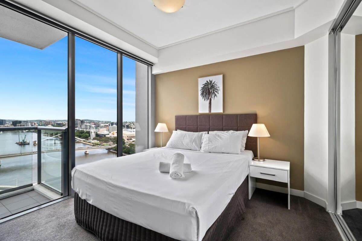 City Living - Brisbane River-View 2 Bedroom Apt Eksteriør bilde